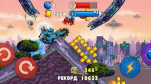 Заработываем батарейки на макс и пришельца в CAR EATS CAR 3