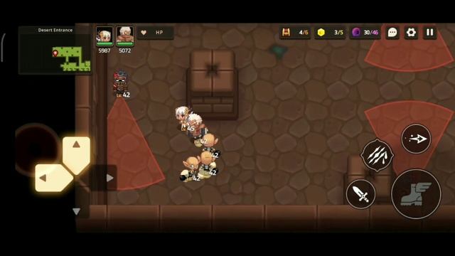 Guardian Tales 4-1 Guide (Full 3 Star) | Desert Entrance