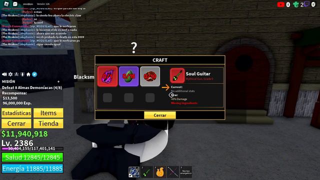 COMO MEJORAR LAS ARMAS Y ESPADAS EN BLOX FRUITS 17.3 (Blacksmith npc How to upgrade your weapons) смотреть онлайн