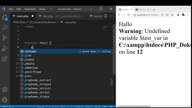 KS: return - require - include - goto - once [PHP 8 Doku - Sprachreferenz] смотреть онлайн