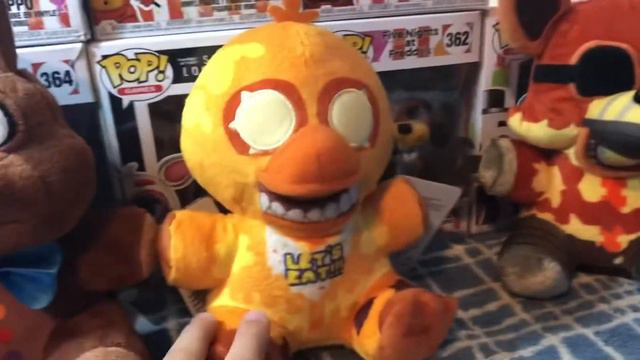 FNAF Plushies Review - Toy Freddy, Chocolate Bonnie, Jack-O Chica & Grim Foxy смотреть онлайн