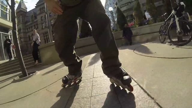 Inline Skater Not Supposed To Do That In Hockey Skates 3 смотреть онлайн