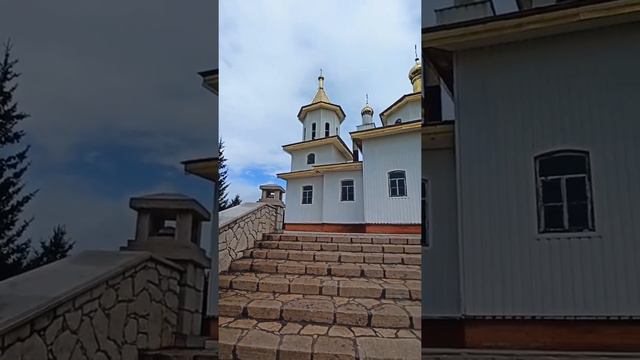 Храм Казанской иконы Божией Матери в Успенском Свято-Георгиевском мужском монастыре «Святые Кустики смотреть онлайн