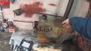 Что бы не дымила печь в гараже доработки - день 8