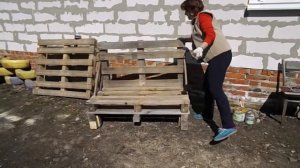 МЕБЕЛЬ ИЗ ПОДДОНОВ ДЛЯ ДАЧИ И САДА СВОИМИ РУКАМИ.