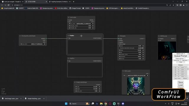 ComfyUI Basic Workflow Build Explain Text2Img Workflow | Text2img Workflow | ComfyUI