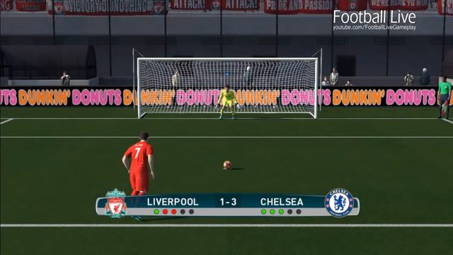 Liverpool vs Chelsea | Penalty Shootout | PES 2017 Gameplay PC смотреть онлайн