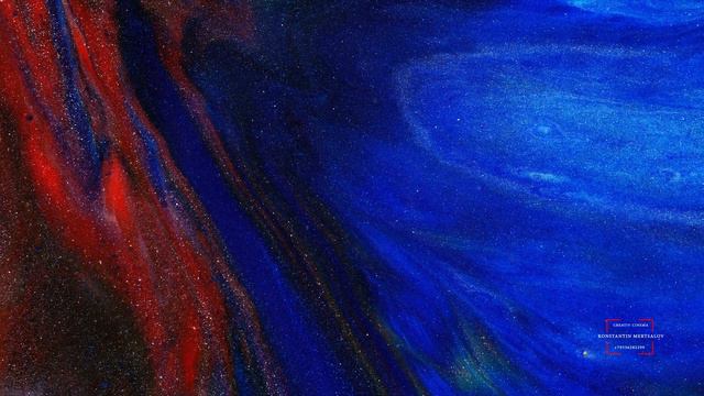 Liquid Abstract 22  | Resin Art | Ink Spaces | Macro | 4 K | 50 Fps