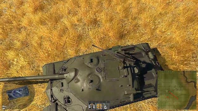 War Thunder. Обзор ИС-7. Как самому выехать в полигон на легендарной машине. смотреть онлайн