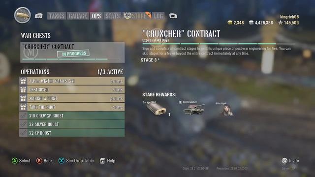 World of Tanks Mercenaries Alpha Winter Games XX Rewards смотреть онлайн