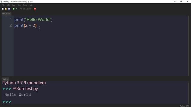 How To Write Your First Line of Code in Python : Python Tutorial смотреть онлайн