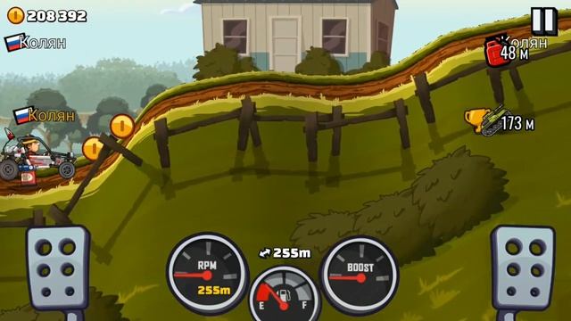 Hill Climb 2. Баг на деньги "Время в воздухе" смотреть онлайн