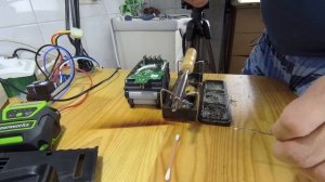 Ремонт аккумуляторного снегоуборщика Greenworks