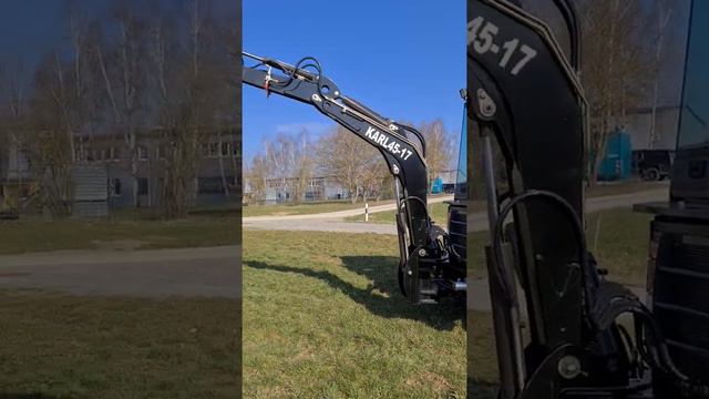 ICBE - KARL 45 - 17 baggerlader / backhoe loader смотреть онлайн