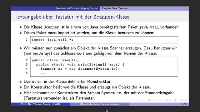 Objektorientierte Programmierung mit Java 8: Streams und Standard-Input/Output смотреть онлайн