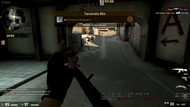 Counter Strike Global Ofensive on: Core 2 Quad Q6600|GT610|4GB смотреть онлайн