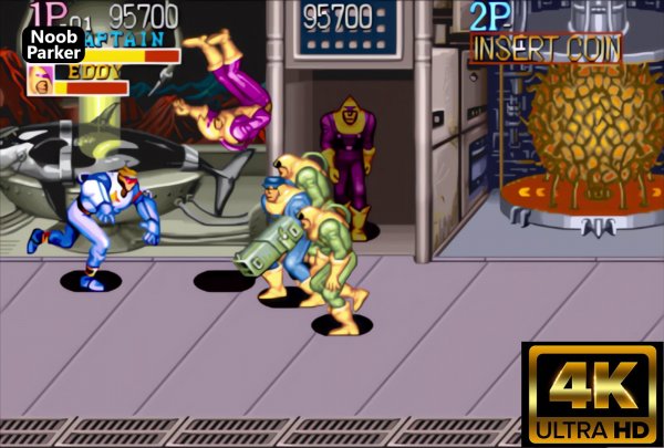 Captain Commando - Captain Commando аркада 1991 4K