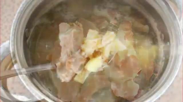 Суп мясной с гречкой