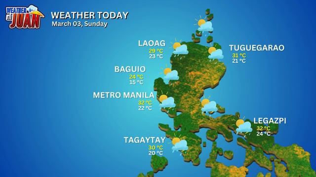 Weather Update March 03, 2024 | Weather Forecast Today смотреть онлайн