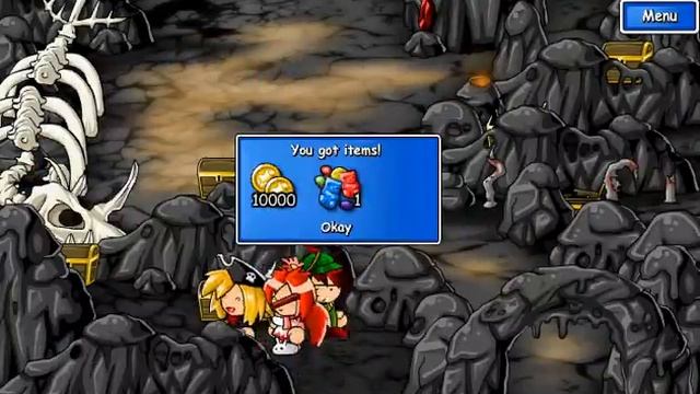 Epic Battle Fantasy 3 : all treasure chest in Volcano Peak смотреть онлайн