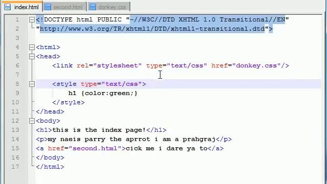XHTML and CSS Tutorial - 35 - Overriding Styles смотреть онлайн