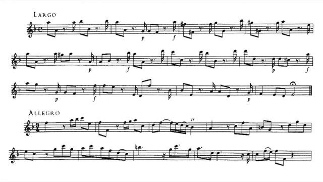 Play the Violin sheet music with Elizabeth Wallfisch/Locatelli: Concerto Op.1 no.1 in F major смотреть онлайн