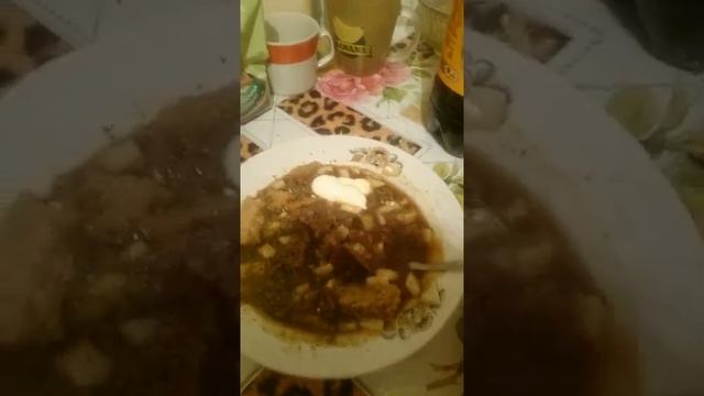 #Русская#окрошка#с#редькой#и#сухарями# смотреть онлайн