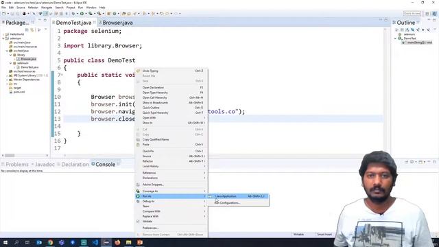 03 - Reusable Function to launch any web browser : Java Selenium смотреть онлайн