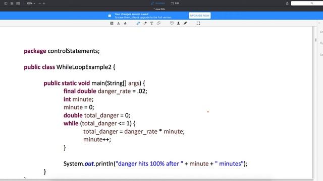 Decision Making While Loop In Java Video-14 смотреть онлайн