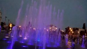 Фонтаны на Советской площади в г.Воронеже