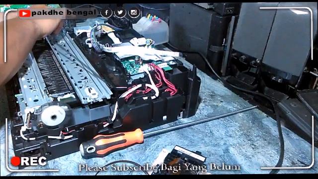 Perbaiki Head Buntu Printer Brother DCP-J105, cara service head printer brother смотреть онлайн