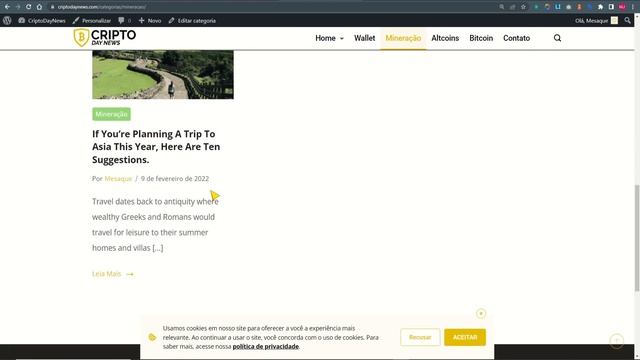 Tradução de Temas e Plugins, como criar um blog de criptomoedas passo a passo | Pt7 смотреть онлайн