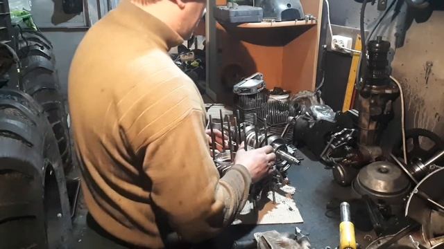 Ремонт двигателя БУРАН ч 2. Дефектовка. смотреть онлайн