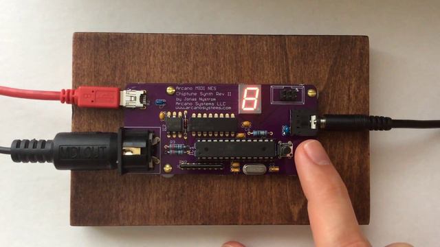 Arcano MIDI NES Chiptune Synth II - an AVR, Nintendo-style synthesizer смотреть онлайн