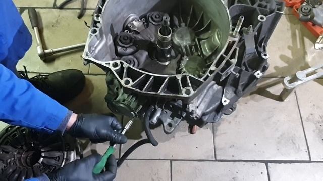 Разборка ДСГ Сцепления смотреть онлайн