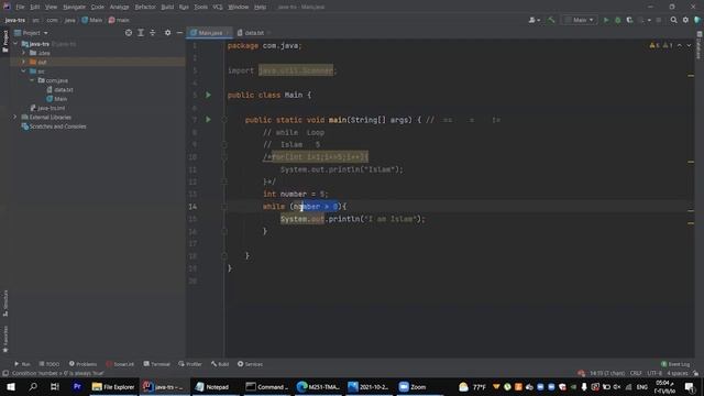 while loop смотреть онлайн