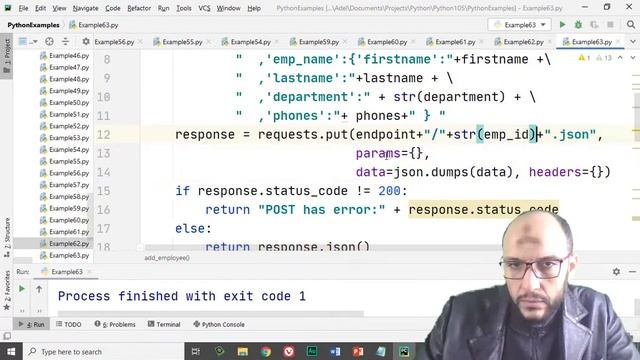 72 Python Handling Data Course Firebase Database API,JSON python call add new record, document and смотреть онлайн