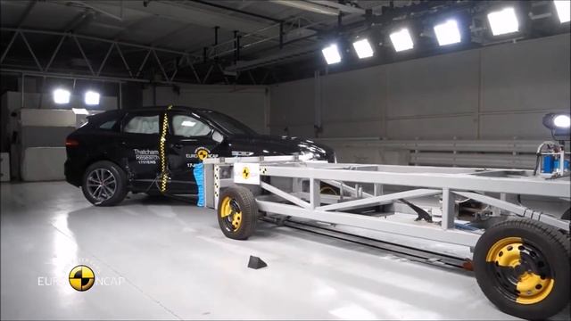 2018 Jaguar F-Pace & Land Rover Velar Crash Test & Rating смотреть онлайн