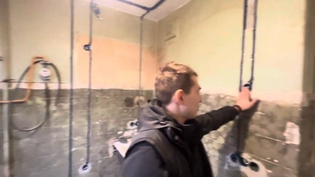 Замена проводки в старой панельки) #Электромонтажные работы#Черновая электрика смотреть онлайн