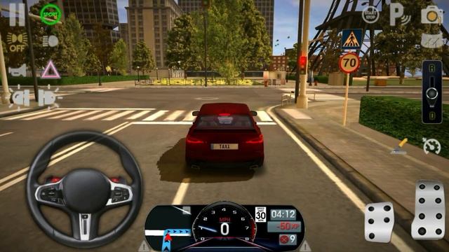 Симулятор вождения BMW в городском симуляторе - Driving School Sim Android Gameplay #9