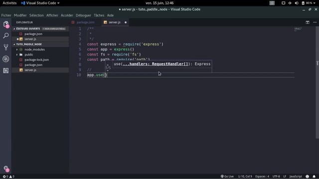 Jeux vidéo en JavaScript: Vidéo 14 Node serveur смотреть онлайн