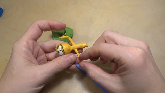 Тут-и-Там из пластилина. Wander plasticine. Герой из мультфильма с приветом по планетам. Вандер. смотреть онлайн