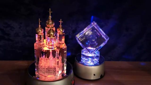 Подставка со светодиодной подсветкой TurntableLight D90/120мм 4/7LED7Job. Купить в интернет-магазин смотреть онлайн