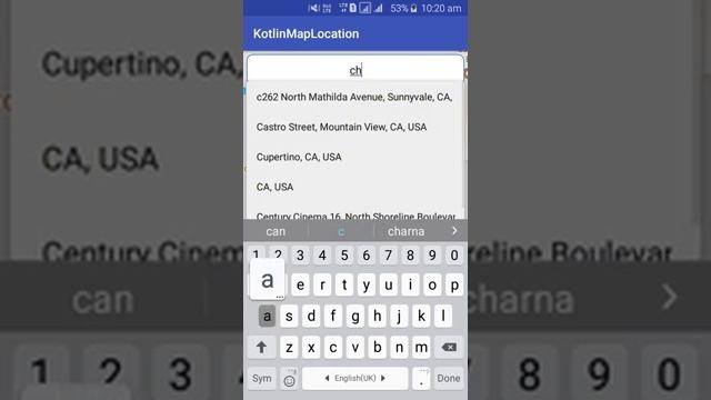 Mapview with Google Map in Kotlin смотреть онлайн
