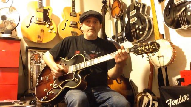 1980 Epiphone Emperor Vince Lee смотреть онлайн