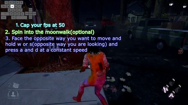 HOW TO MOONWALK?!?!?! | Dead by Daylight | Moonwalk Tutorial смотреть онлайн