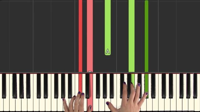 How to Play "DRY HANDS" from Minecraft [Piano Tutorial] [Video Game Music] смотреть онлайн