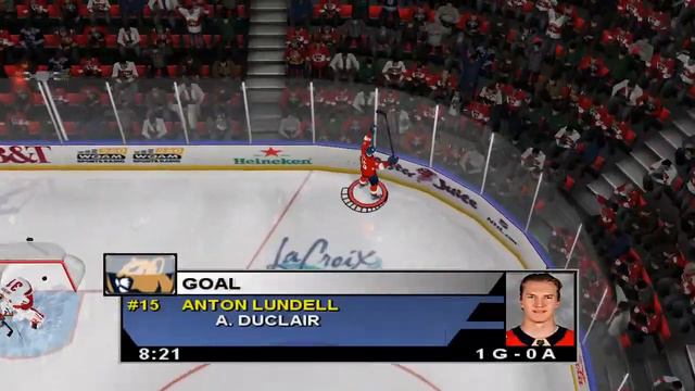 NHL 23 на ПК // Florida (Max) -  Carolina (Starscream)