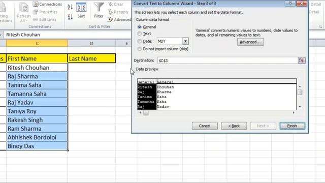 Advanced excel tricks || Delimiter in Excel || excel tutorial in hindi смотреть онлайн