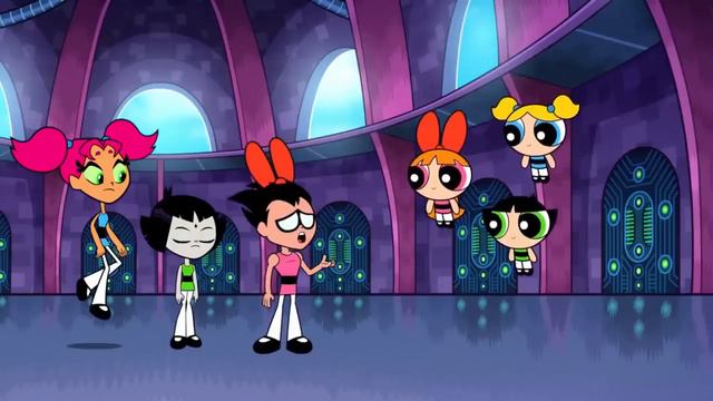 When the Titans Helped the Power Puff Girls | Teen Titans Go! | Cartoon Network UK смотреть онлайн